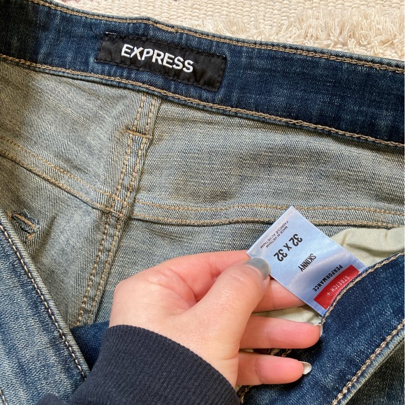 3 pair of mens Express jeans - Picture 3 of 16